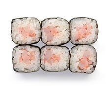 Маки-ролл с креветкой