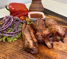 Шашлык из свиных ребер