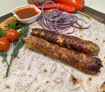 Люля-кебаб с говядиной и свининой