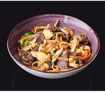 Удон с говядиной