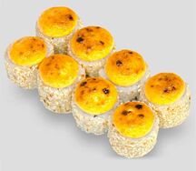 Запеченная калифорния в кунжуте