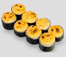 Запеченный острый с креветкой