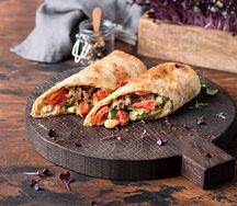 Пицца Ротоло ди с овощами и сыром тофу