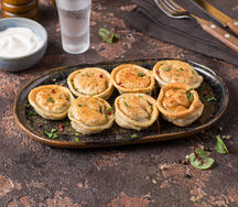 Пельмени жареные