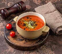 Суп томатный вегетарианский
