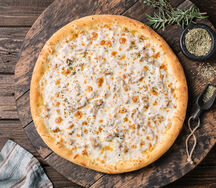 Пицца с Белыми Грибами