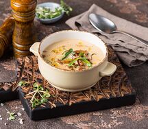 Крем-суп из лисичек