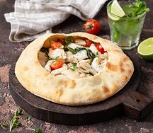 Палтус в сливочном соусе