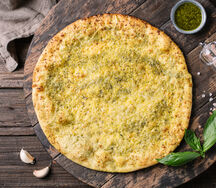 Фокачча с соусом песто