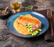 Стейк лосося