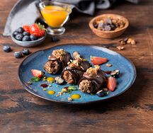 Баклажаны в шоколаде (постное меню)