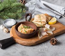 Форшмак из муксуна собственного посола