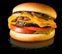 Бургер с халапеньо