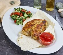 Стейк из курицы по-французски