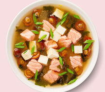 Мисо суп с лососем