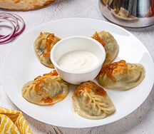 Манты на пару