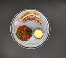 Колбаски куриные с сыром и шпинатом
