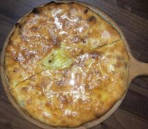 Хачапури с картофелем и грибами