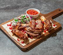 Шашлык из бараньих ребер