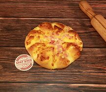 Лепешка с ветчиной и сыром