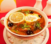 Солянка мясная