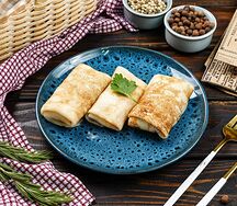 Блины с мясом