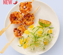 Мини-шашлычки тигровая креветка