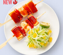 Мини-шашлычки пикантный тофу