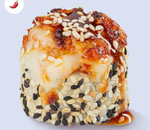 Запечённый ролл с угрём и тамаго