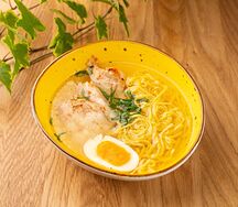 Суп Куриный с лапшой и яйцом 
