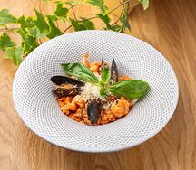 Ризотто с морепродуктами