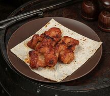 Шашлык из куриного бедра