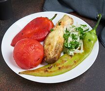 Помидоры на мангале