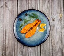 Шашлык из семги