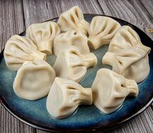 Хинкали с бараниной 