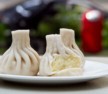 Хинкали с картошкой и сыром