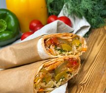 Шаурма с овощами