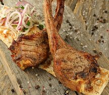 Шашлык из телячьей корейки