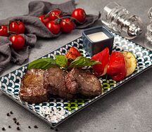 Медальоны с овощами гриль