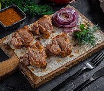 Шашлык из бараньей мякоти