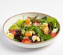 Салат с креветками