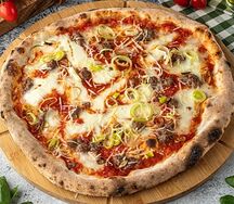 Porro e salsiccia