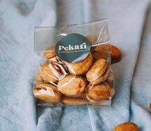 Орешки с вареной сгущенкой