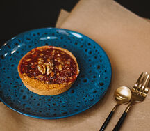 Тарталетка Орех-карамель