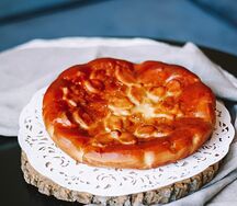 Пирог с курицей и грибами