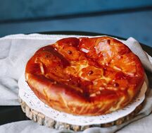 Пирог с картофелем и грибами