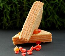 Вафли с манго