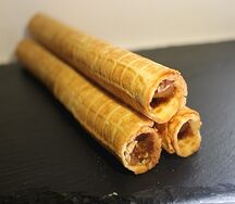 Трубочка с вареной сгущенкой