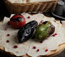 Овощи на мангале