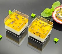 Панна котта Маракуйя